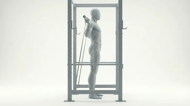 Barbell Banded Back Squat