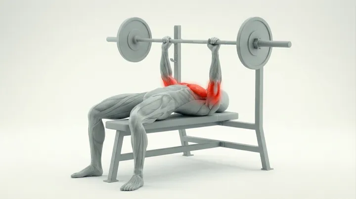 Barbell Close Grip Bench Press