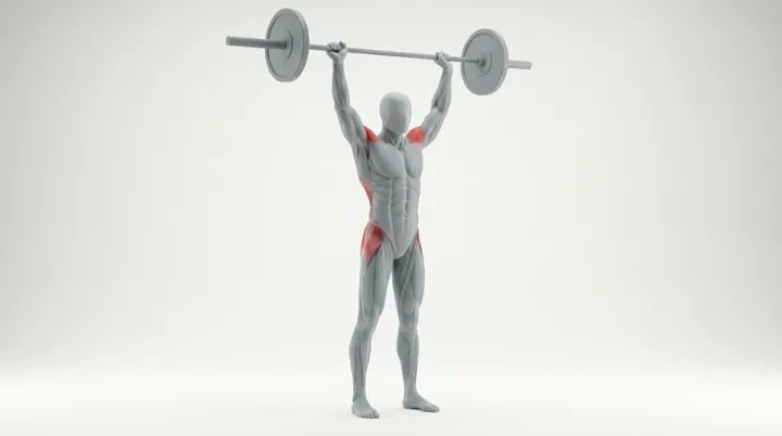 Barbell Muscle Snatch