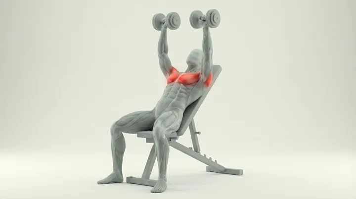 Dumbbell Incline Bench Press