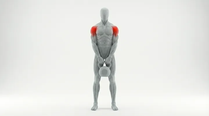 Kettlebell-etunosto